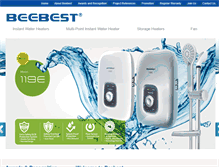 Tablet Screenshot of beebest.com.my